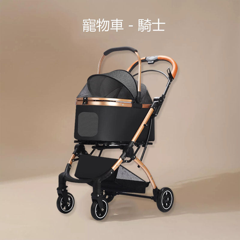 Foldable pet stroller